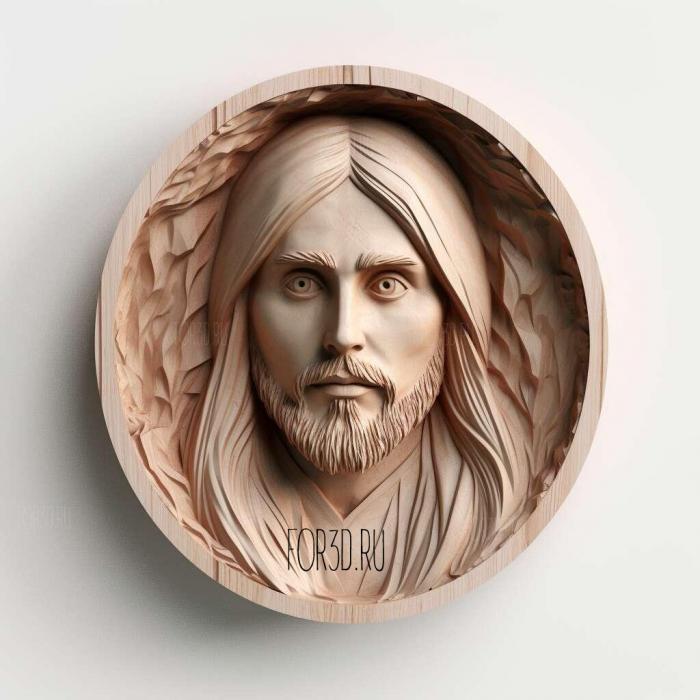 jared leto 3 stl model for CNC